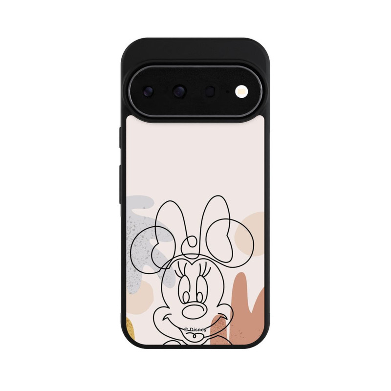 Pixel 11 Pro Base Case Minnie Abstract Lineart