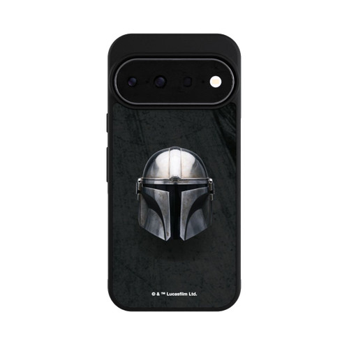 Google Pixel 11 Pro Base Case Schwarzer Mandalorianer Helm
