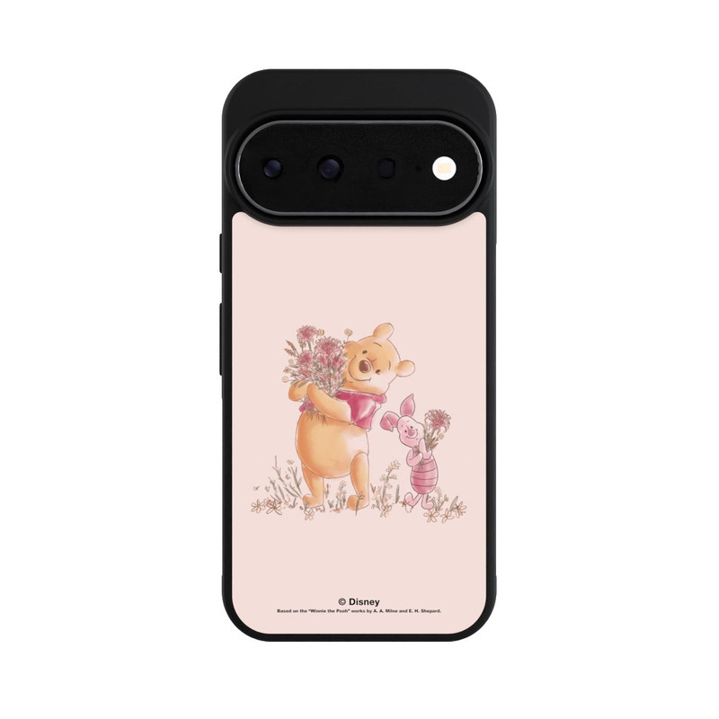 Pixel 11 Pro Base Case Winnie Puuh and Ferkel Blumen