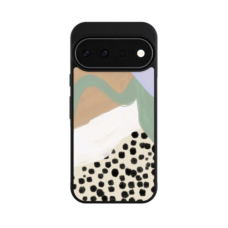 Pixel 11 Pro Base Case Verrücktes Leben Boho Pastell