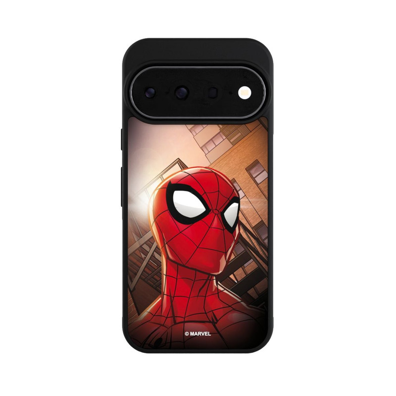 Pixel 11 Pro Base Case Spider-Man City