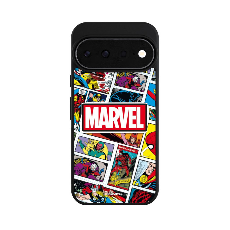Pixel 11 Pro Base Case Marvel Comic Pattern