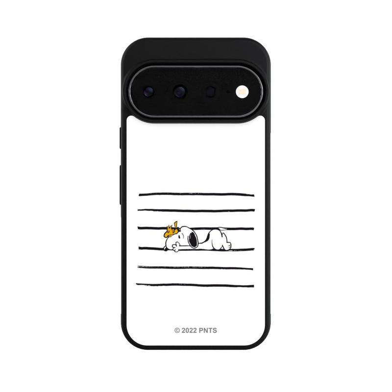 Pixel 11 Pro Base Case Snoopy Woodstock Streifen