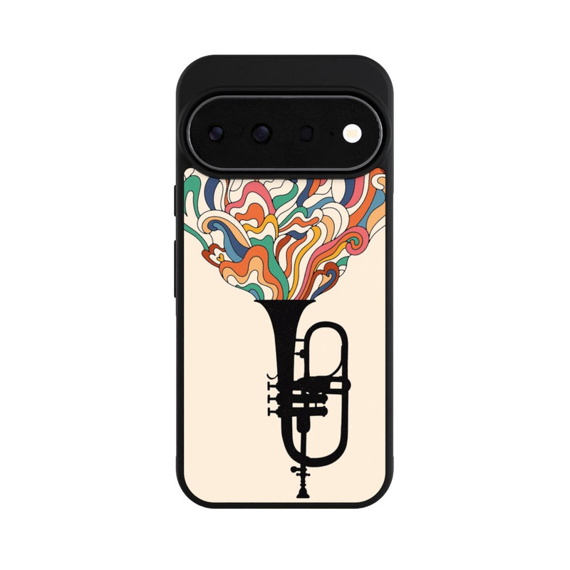 Pixel 11 Pro Base Case Flügelhorn Jazz bunt