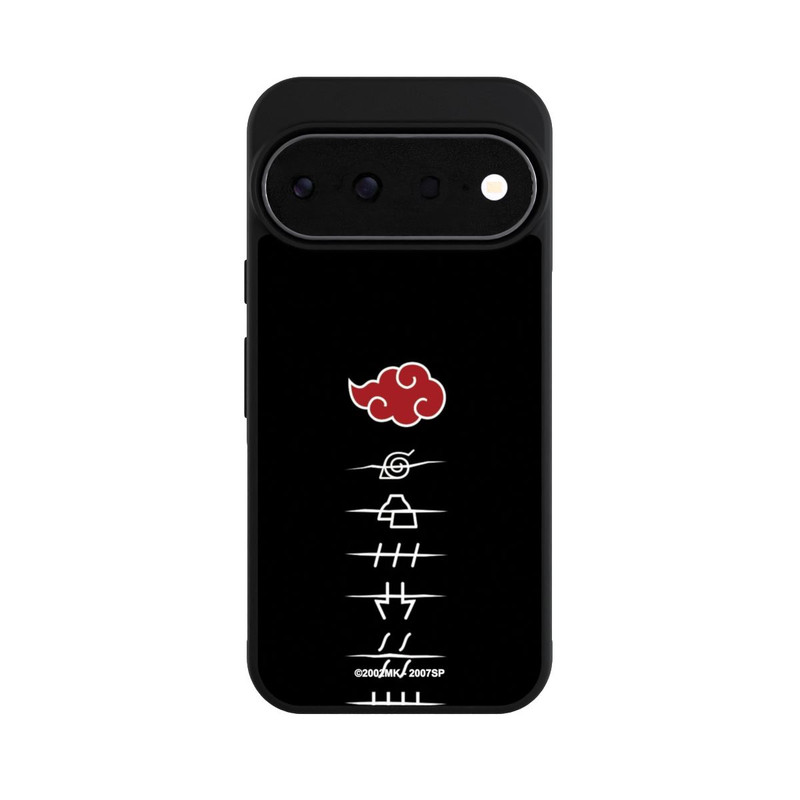 Pixel 11 Pro Base Case Akatsuki Mitgliedssymbole Schwarz