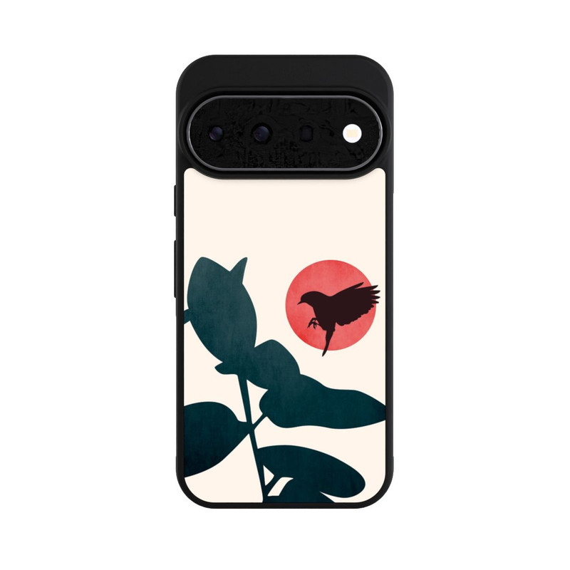 Pixel 11 Pro Base Case Japanischer Vogel