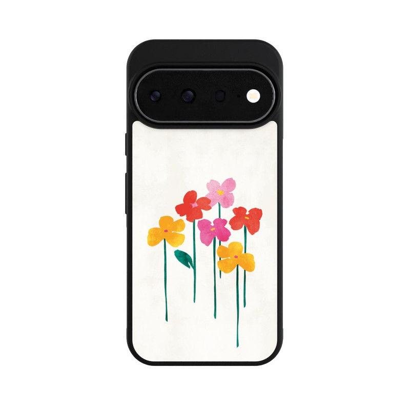 Pixel 11 Pro Base Case Kleine glückliche Blumen