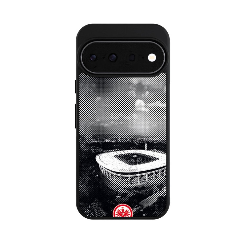 Pixel 11 Pro Base Case SGE Stadion Schwarz Weiß