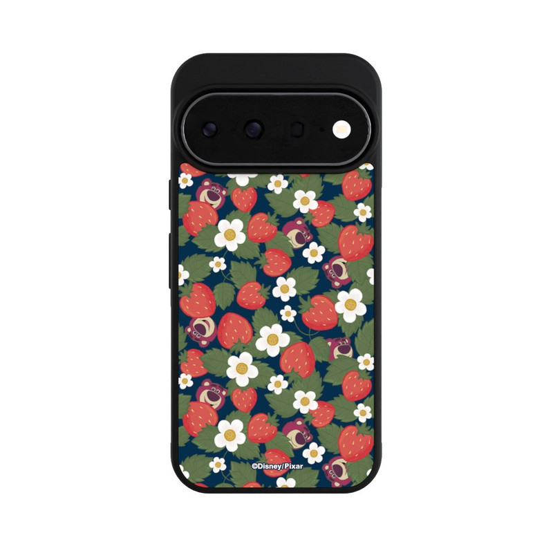 Pixel 11 Pro Base Case Lotso Toy Story Strawberry Flower Pattern