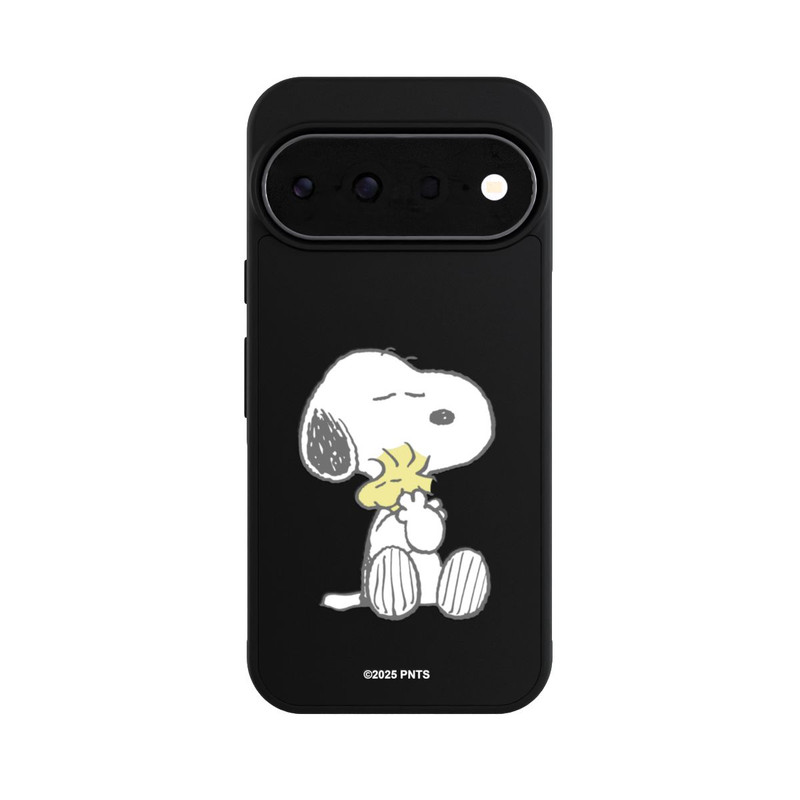 Pixel 11 Pro Base Case Snoopy And Woodstock Cuddling transparent