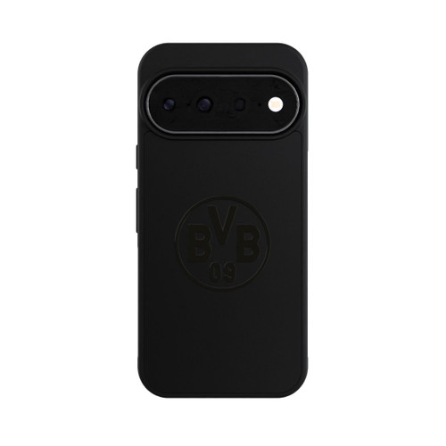 Google Pixel 11 Pro Base Case BVB Logo Schwarz Transparent