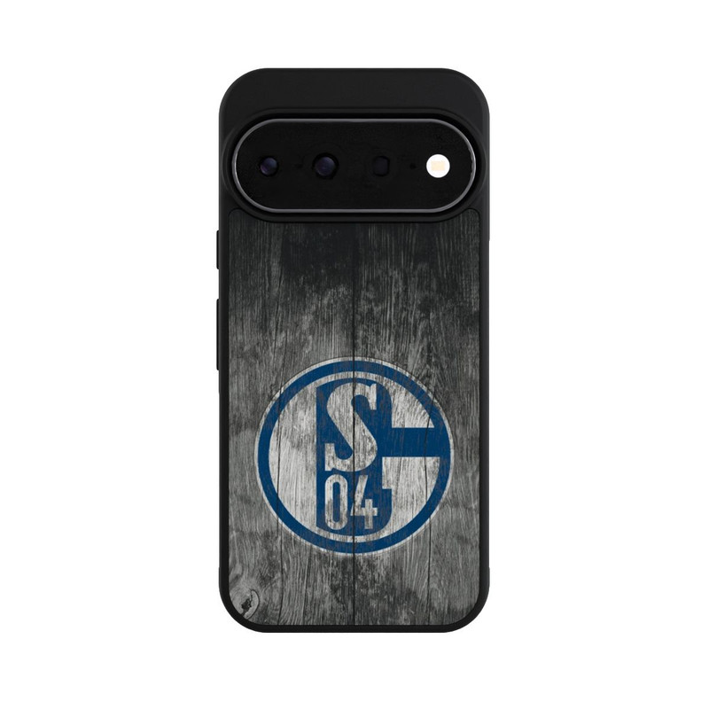 Pixel 11 Pro Base Case Schalke 04 Holz Look