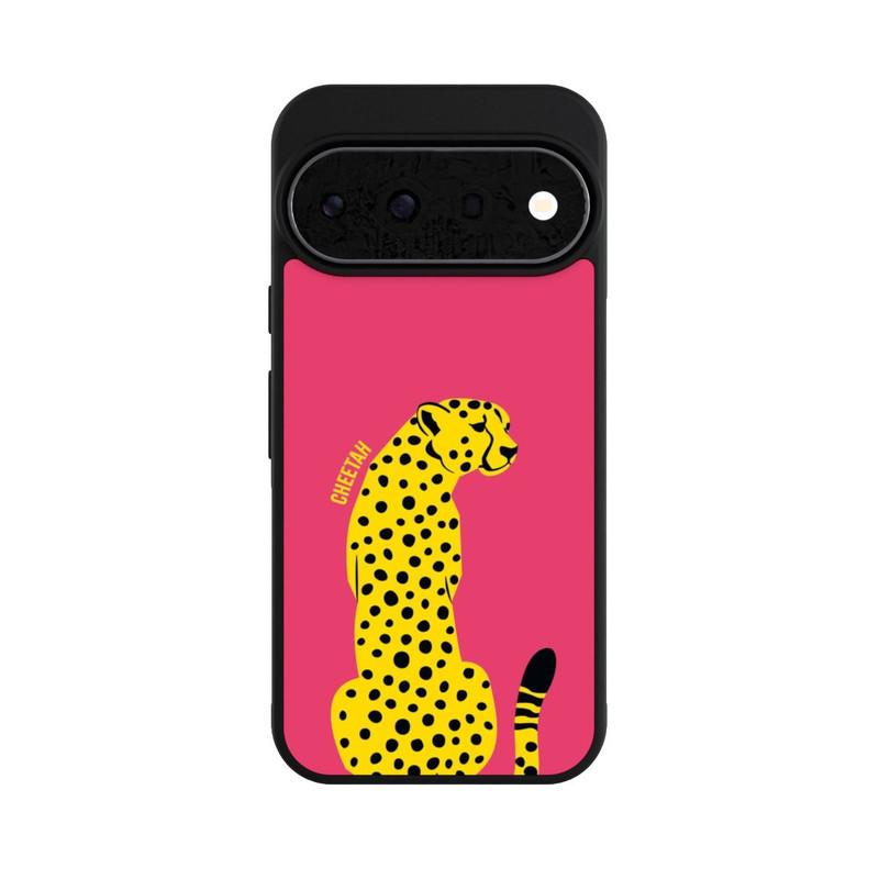Pixel 11 Pro Base Case Colourful Yellow Cat