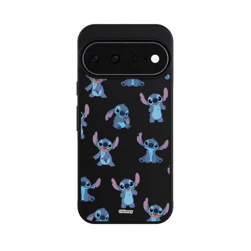 Pixel 11 Pro Base Case Stitch Faces Pattern Transparent