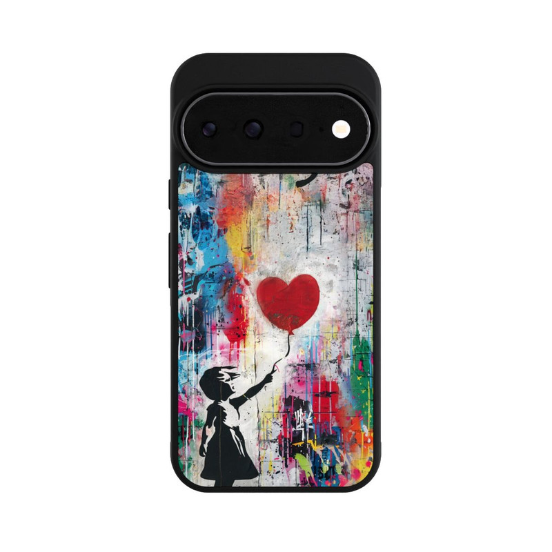 Pixel 11 Pro Base Case Balloon Girl Colorful