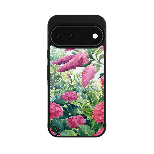 Google Pixel 11 Pro Base Case Garden Hydrangeas and Buddleia by Christopher Ryland