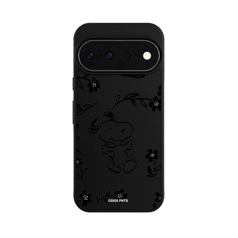 Pixel 11 Pro Base Case Snoopy und Flowers Transparent