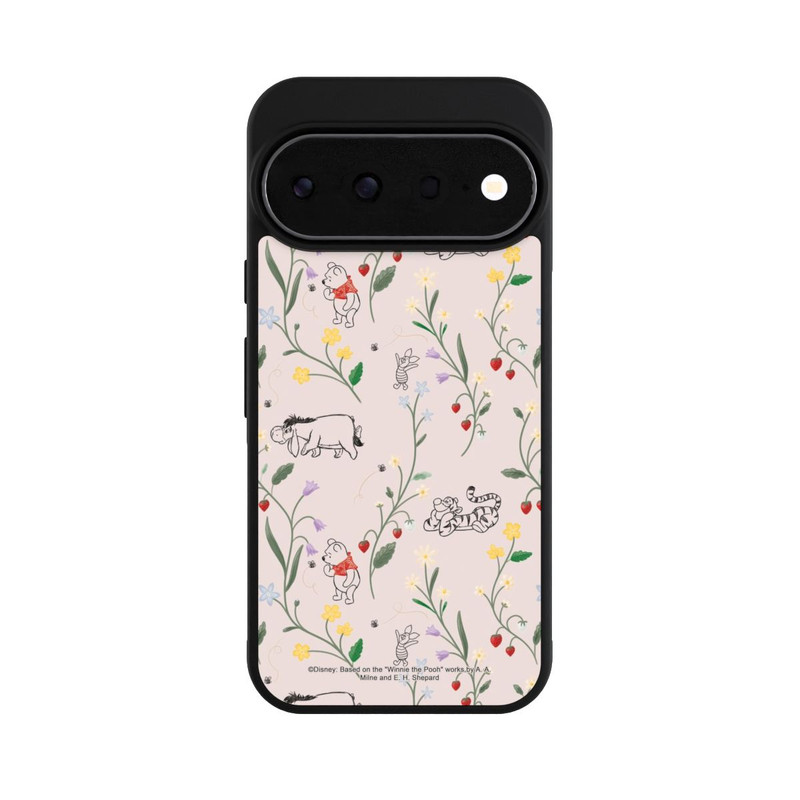 Pixel 11 Pro Base Case Winnie the Pooh Friends and Flowers