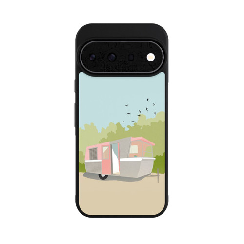 Google Pixel 11 Pro Base Case Retro Glamping by Roberta Murray