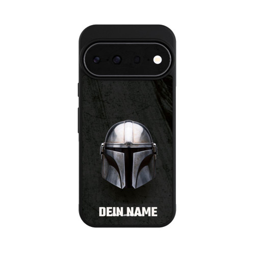 Google Pixel 11 Pro Base Case Star Wars Mandalorian Black Helmet Personalisierbar