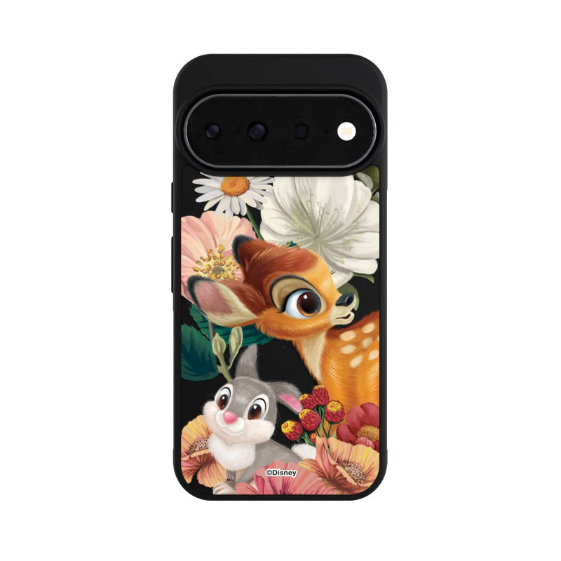 Pixel 11 Pro Base Case Bambi und Klopfer Blumen Transparent