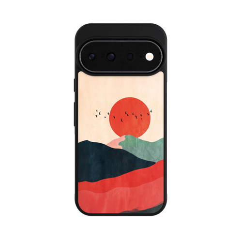 Google Pixel 11 Pro Base Case Zugvögel Kunst