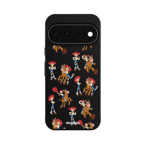Google Pixel 11 Pro Base Case Toy Story 5 Jessie Cowboy Pattern Transparent