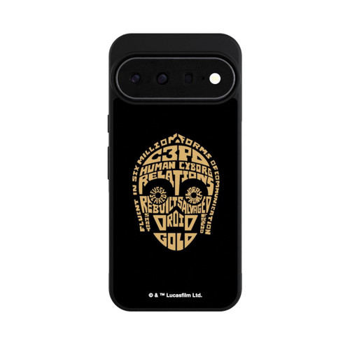 Google Pixel 11 Pro XL Base Case C3PO Typo Grafisch