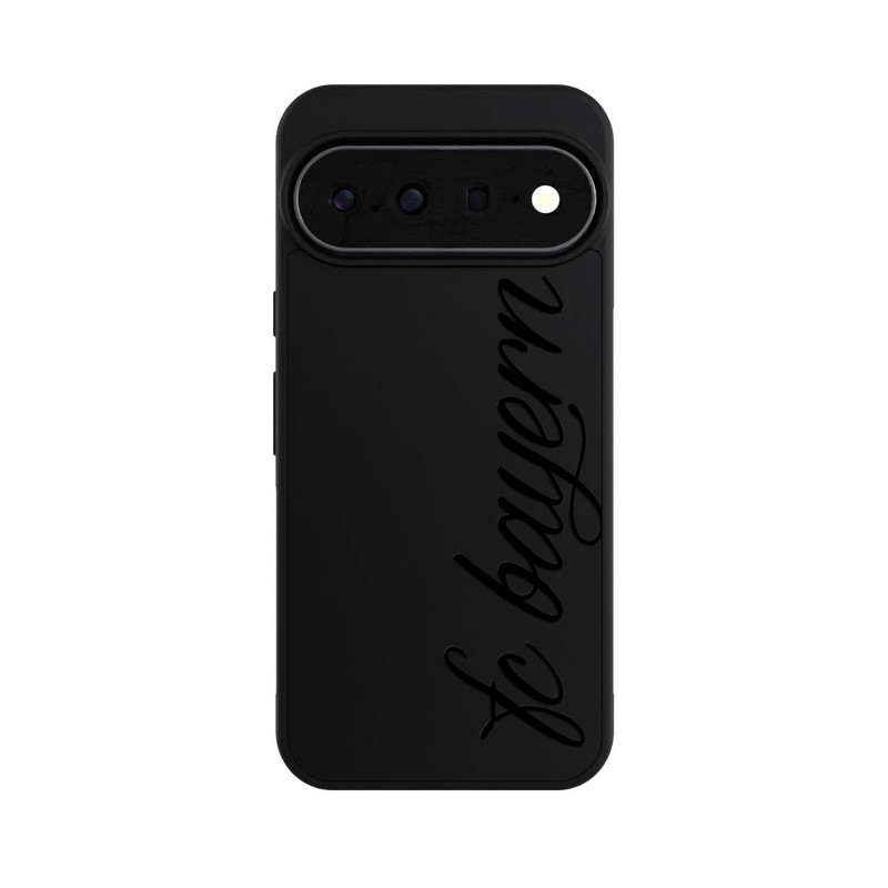 Pixel 11 Pro XL Base Case Schwarzes FCB Girlmotiv - ohne Hintergrund