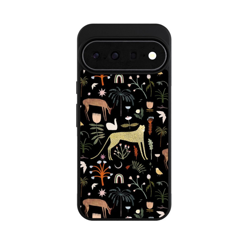 Pixel 11 Pro XL Base Case Wilde Gartenbuchstaben von Léa Le Pivert