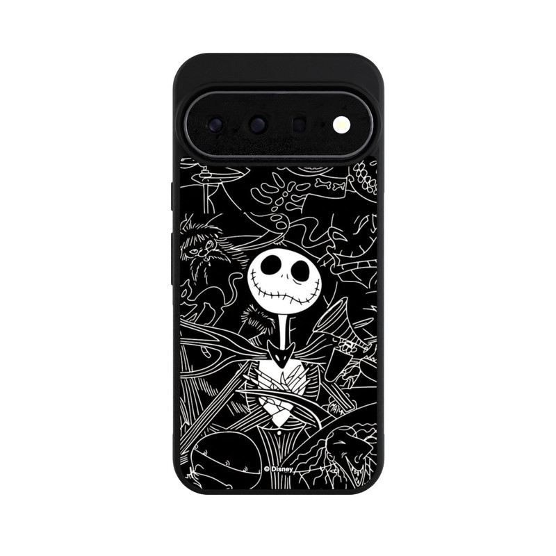 Pixel 11 Pro XL Base Case Jack Scratch Tim Burtons Nightmare before Christmas