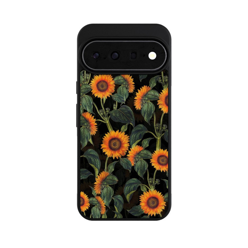 Pixel 11 Pro XL Base Case Sonnenblume schwarz