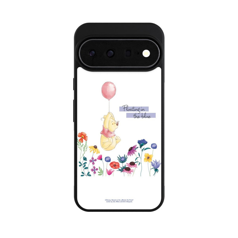 Pixel 11 Pro XL Base Case Winnie Puuh Floating in The Blue