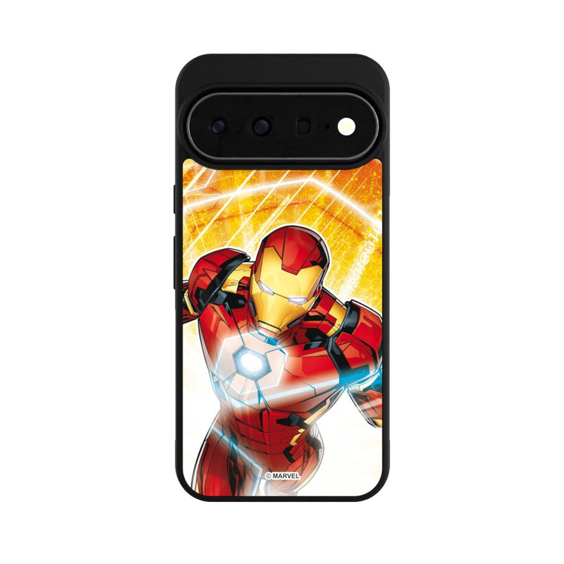 Pixel 11 Pro XL Base Case Iron Man on Fire