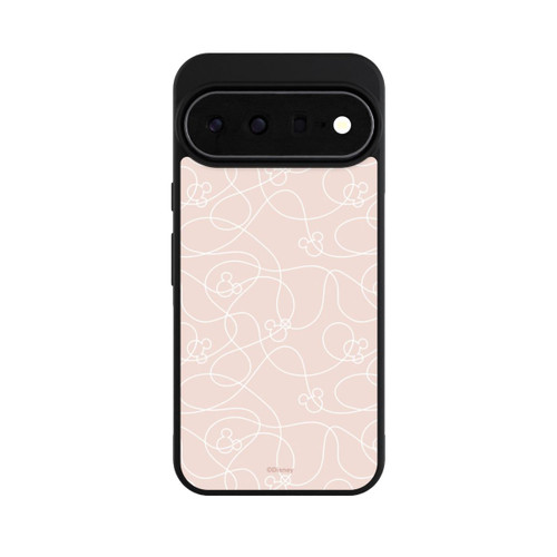 Google Pixel 11 Pro XL Base Case Micky Line Art Muster Rosa