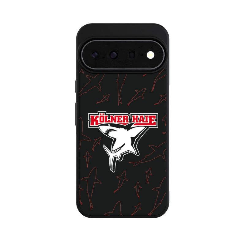 Pixel 11 Pro XL Base Case Haie Muster Rot