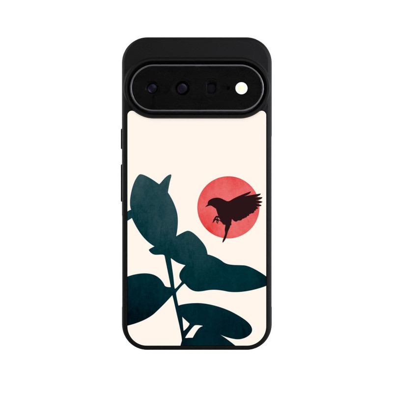 Pixel 11 Pro XL Base Case Japanischer Vogel