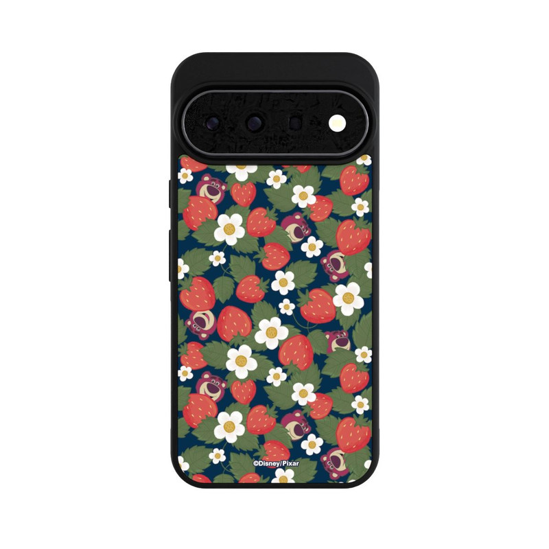 Pixel 11 Pro XL Base Case Lotso Toy Story Strawberry Flower Pattern