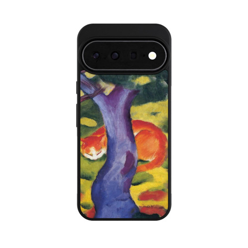 Google Pixel 11 Pro XL Base Case Katze hinter Einem Baum von Franz Marc