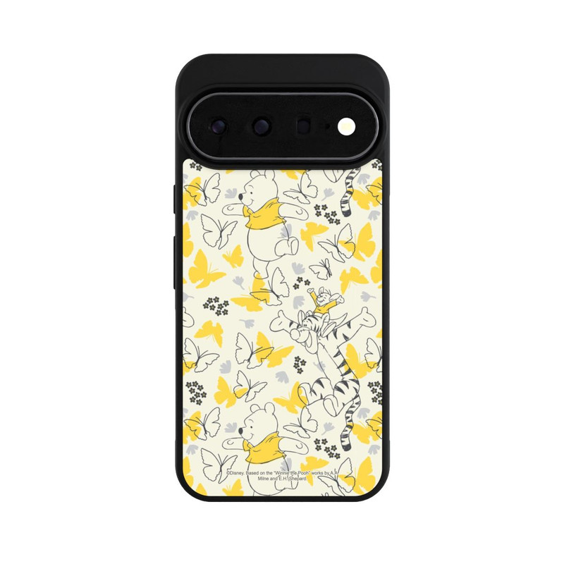 Pixel 11 Pro XL Base Case Winnie Puuh Butterfly Pattern