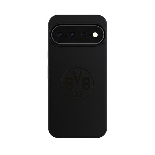 Google Pixel 11 Pro XL Base Case BVB Logo Schwarz Transparent