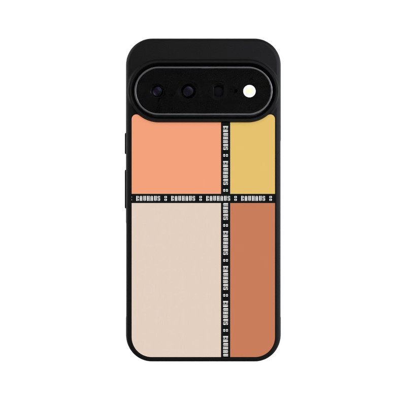 Pixel 11 Pro XL Base Case Bauhaus Squares-Pastel