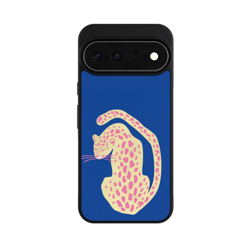 Google Pixel 11 Pro XL Base Case Blue Pink Cat