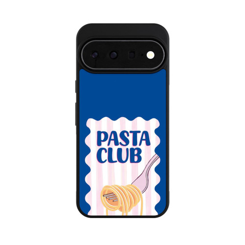 Google Pixel 11 Pro XL Base Case Pasta Club in Blue and Pink