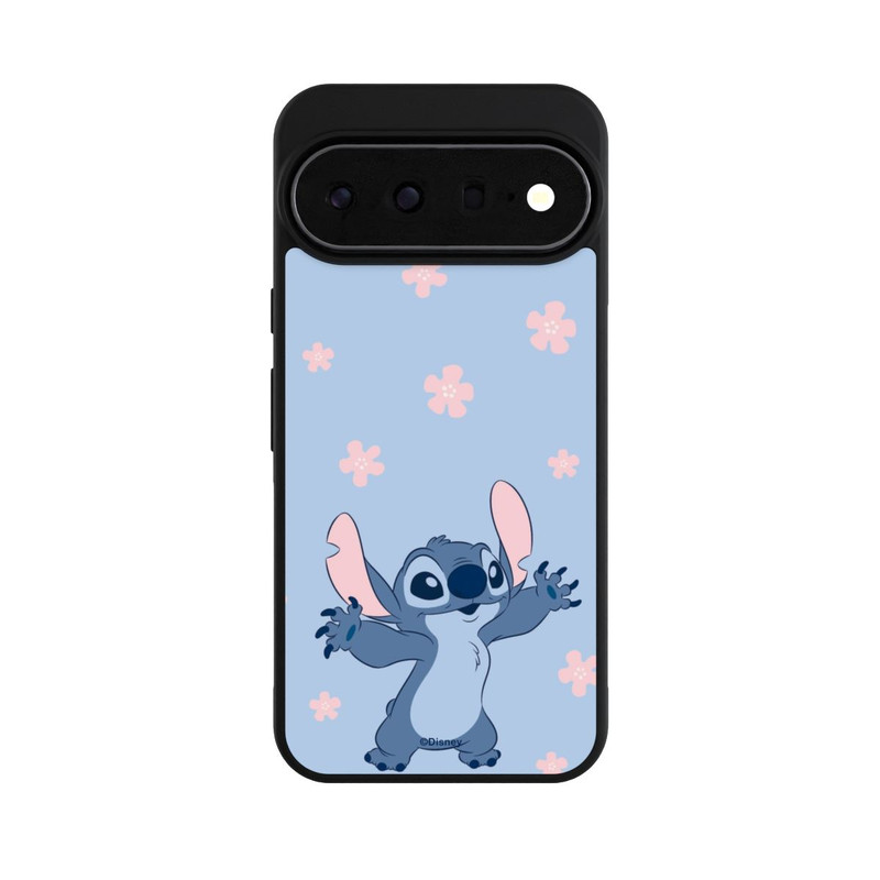 Pixel 11 Pro XL Base Case Stitch Pastel Flowers Blue