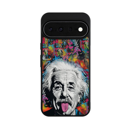 Google Pixel 11 Pro XL Base Case Physiker Bunte Zunge Raus
