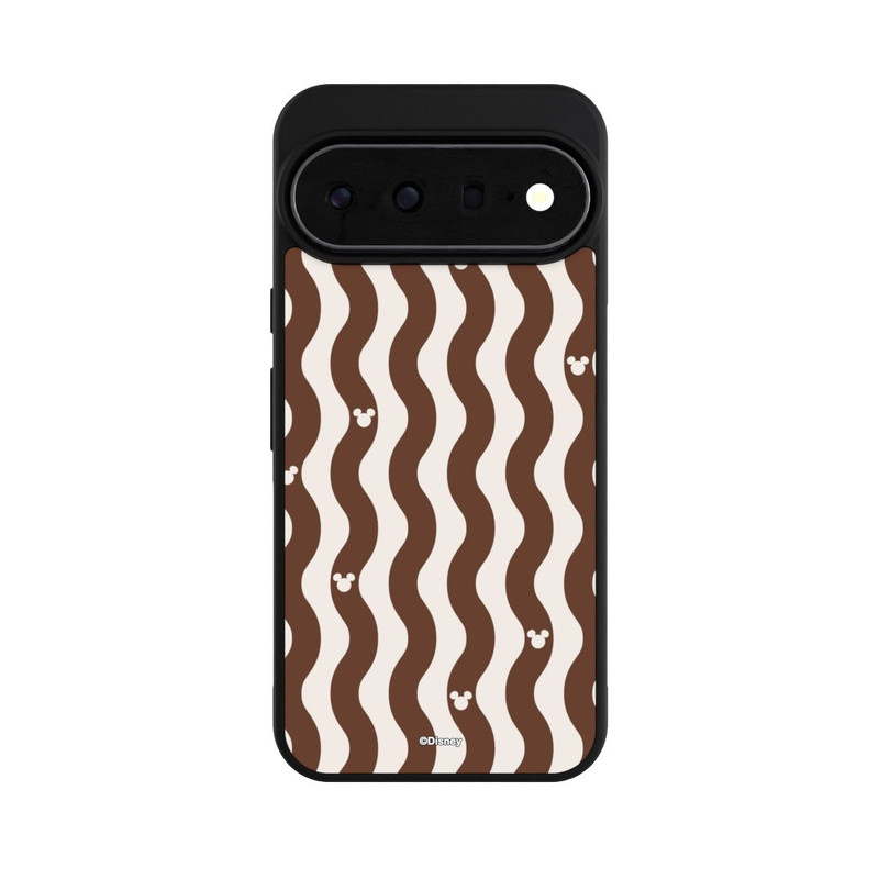 Pixel 11 Pro XL Base Case Micky Muster Braune Wellen