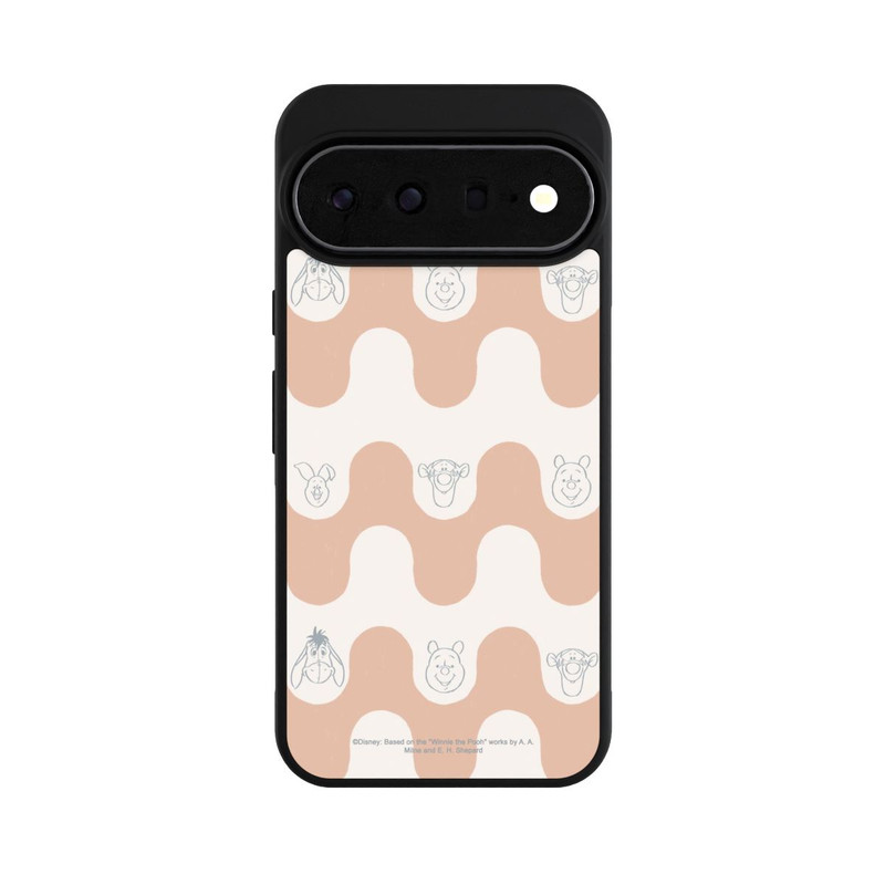 Pixel 11 Pro XL Base Case Winnie Puuh und Freunde Wellenmuster