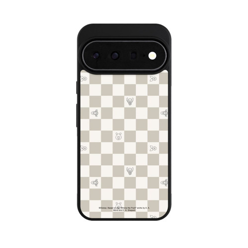 Google Pixel 11 Pro XL Base Case Winnie Puuh Kariert Beige