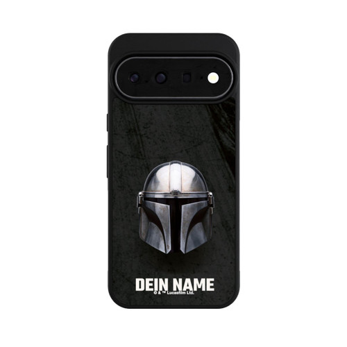 Google Pixel 11 Pro XL Base Case Star Wars Mandalorian Black Helmet Personalisierbar